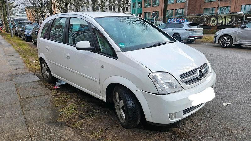 Gebraucht Opel Meriva 125 PS (91 kW) 2004 Weiß Van / Kleinbus