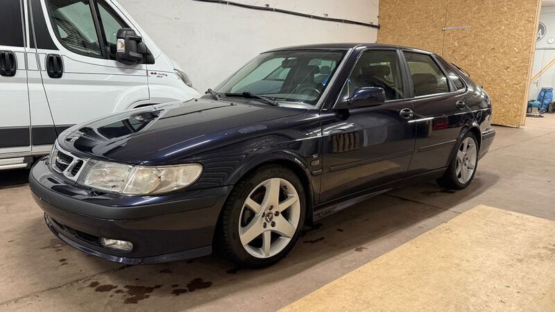 Blau Gebraucht 2001 Saab 9-3 Limousine | 4.298 € (Etwas zu teuer) - Bild 1/4