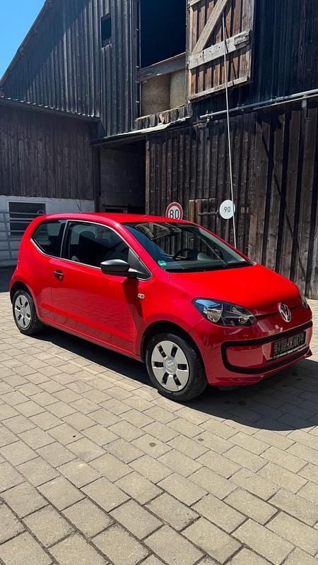 Rot Gebraucht 2012 VW up! Kleinwagen | 3.999 € (Fairer Preis) - Bild 1/4