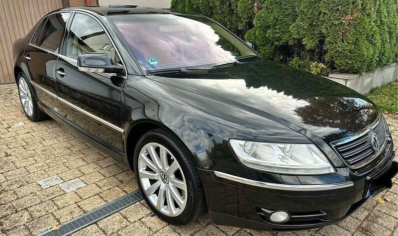Second-hand VW Phaeton 224 CP (164 kW) 2007 Negru Berlinǎ