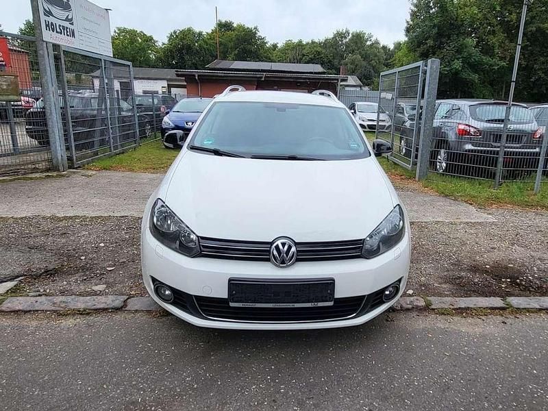 Gebraucht VW Golf VII Style 105 PS (77 kW) 2012 Weiß Kombi