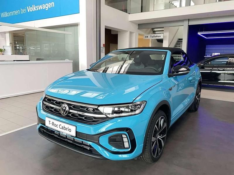 Neu VW T-Roc Cabriolet R-line 150 PS (110 kW) 2025 Teal blue schwarz Cabrio