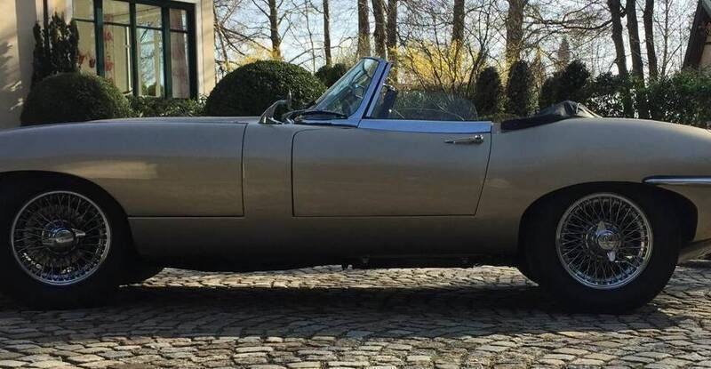 Gebraucht Jaguar E-Type 269 PS (197 kW) 1967 Gold Cabrio