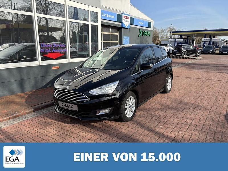 Gebraucht Ford C-MAX Titanium 150 PS (110 kW) 2019 Schwarz metallic Van / Kleinbus