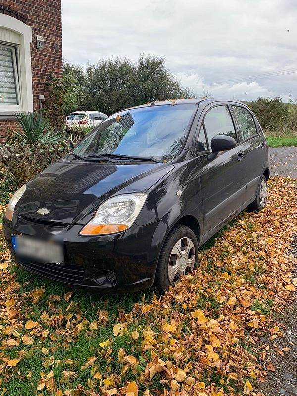 Schwarz Gebraucht 2001 Chevrolet Matiz Kleinwagen | 500 € - Bild 1/4