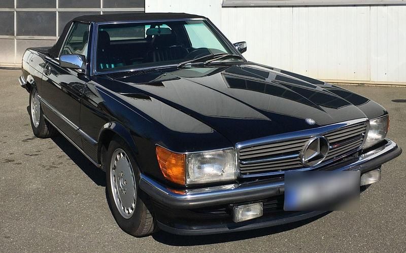 Gebraucht Mercedes SL420 204 PS (150 kW) 1986 Schwarz Cabrio