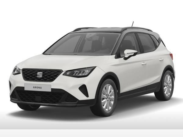 Weiß (glacial white metallic / dach schwarz) Neu 2025 Seat Arona SUV | 23.000 € (Superpreis) - Bild 1/3