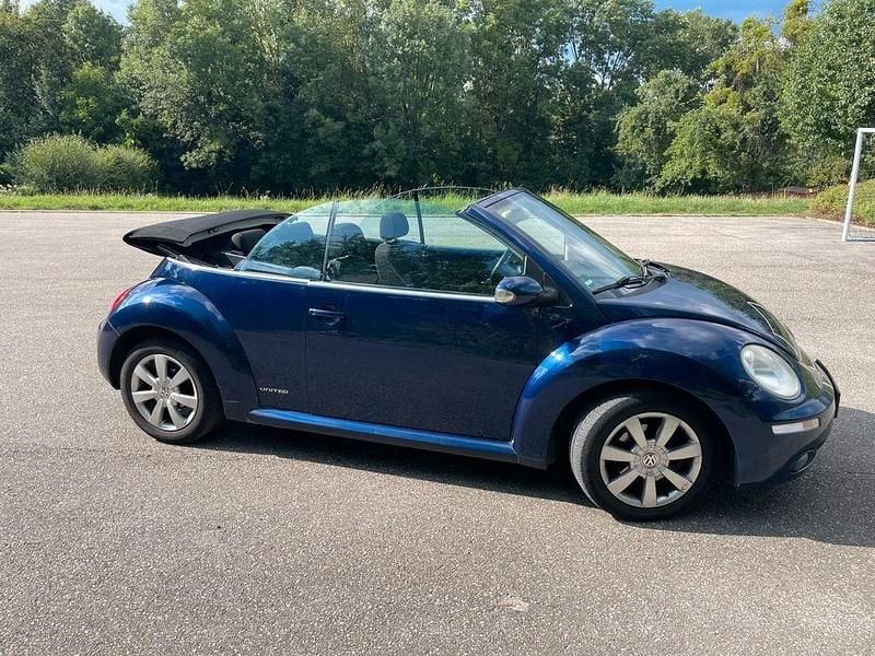 Blau Gebraucht 2008 VW Beetle United Cabrio | 3.499 € (Guter Preis) - Bild 1/4