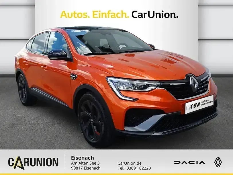 Gebraucht Renault Arkana R.S. 140 PS (102 kW) 2021 Valencia orange SUV