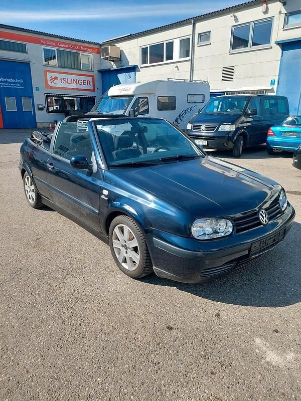 Gebraucht VW Golf Cabriolet 101 PS (74 kW) 2000 Blau Cabrio
