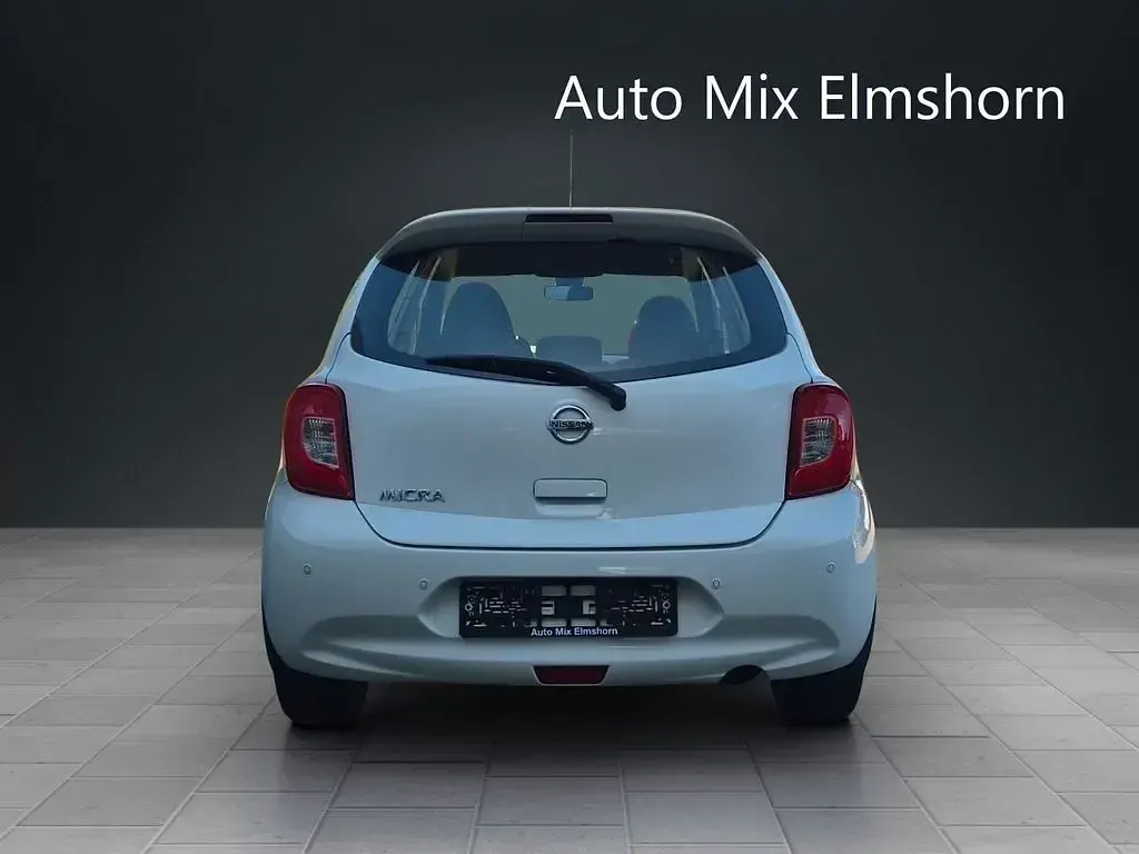 Gebraucht Nissan Micra Acenta 80 PS (58 kW) 2015 Weiß Kleinwagen
