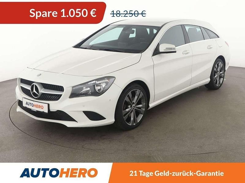 Calcitweiss Gebraucht 2015 Mercedes CLA180 Shooting Brake Urban Kombi | 17.200 € (Fairer Preis) - Bild 1/3