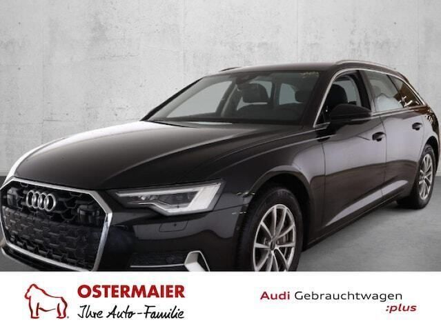 Mythosschwarz metallic Gebraucht 2024 Audi A6 Sport Kombi | 49.090 € - Bild 1/4
