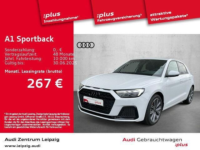 Gebraucht Audi A1 Sportback Advanced Plus 116 PS (85 kW) 2024 Gletscherweiß metallic Kleinwagen