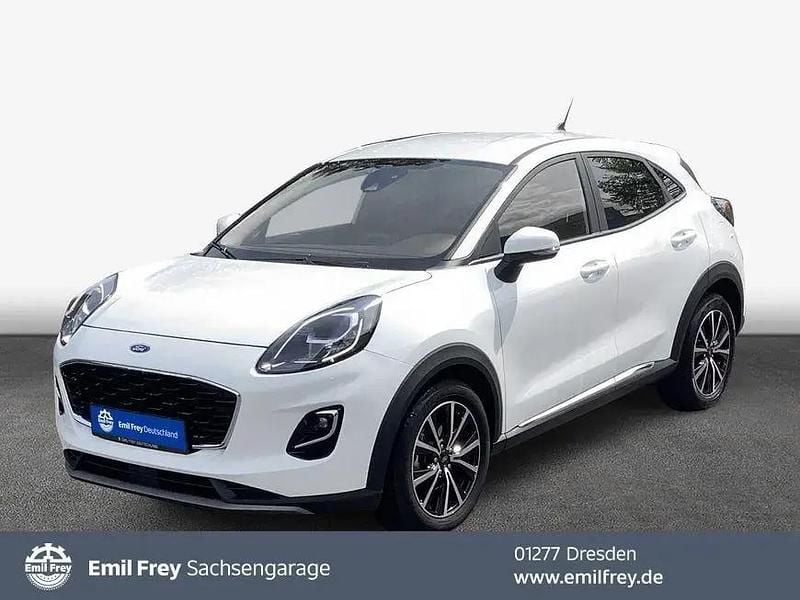 Weiß Gebraucht 2022 Ford Puma Gen-E Titanium SUV | 15.440 € (Superpreis) - Bild 1/4