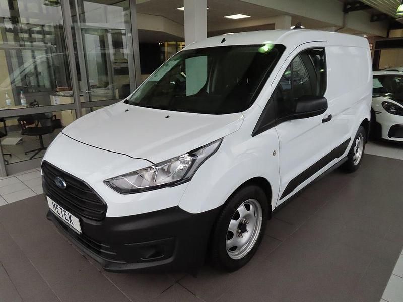 Gebraucht Ford Transit Connect 101 PS (74 kW) 2021 Weiß Van / Kleinbus