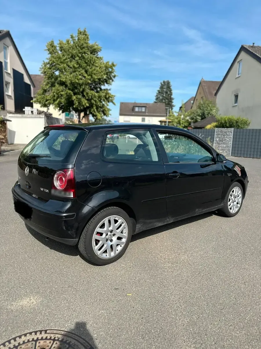 Gebraucht VW Polo Sportline 101 PS (74 kW) 2007 Schwarz Kleinwagen