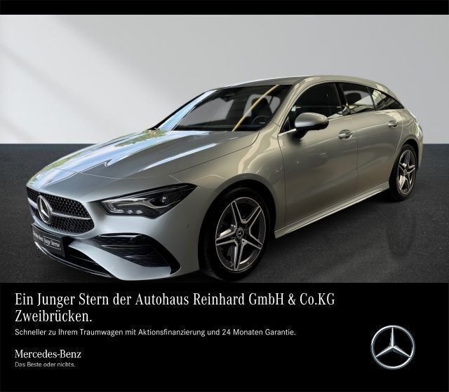 Silber Gebraucht 2024 Mercedes CLA200 Shooting Brake AMG Kombi | 33.450 € (Guter Preis) - Bild 1/4