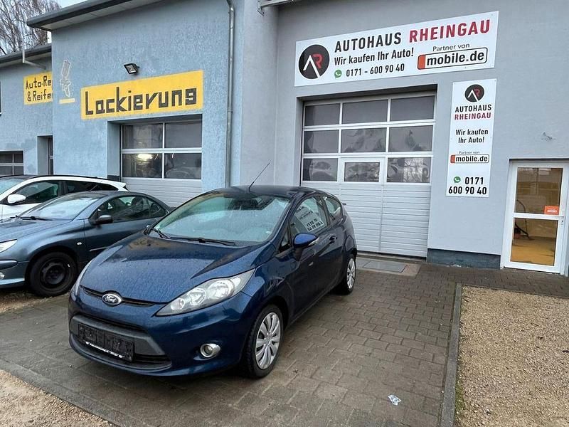 Gebraucht Ford Fiesta Trend 82 PS (60 kW) 2011 Blau Kleinwagen