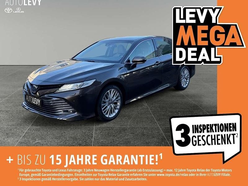 Graphitbraun metallic Gebraucht 2019 Toyota Camry Executive Limousine | 30.890 € (Fairer Preis) - Bild 1/4