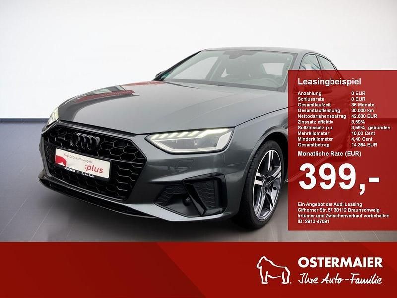 Daytonagrau perleffekt Gebraucht 2024 Audi A4 S-Line Limousine | 40.880 € (Etwas zu teuer) - Bild 1/4