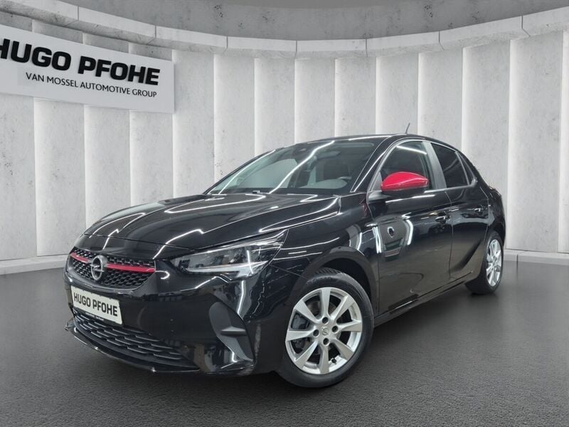 Schwarz Gebraucht 2022 Opel Corsa Edition Kleinwagen | 14.350 € (Guter Preis) - Bild 1/4
