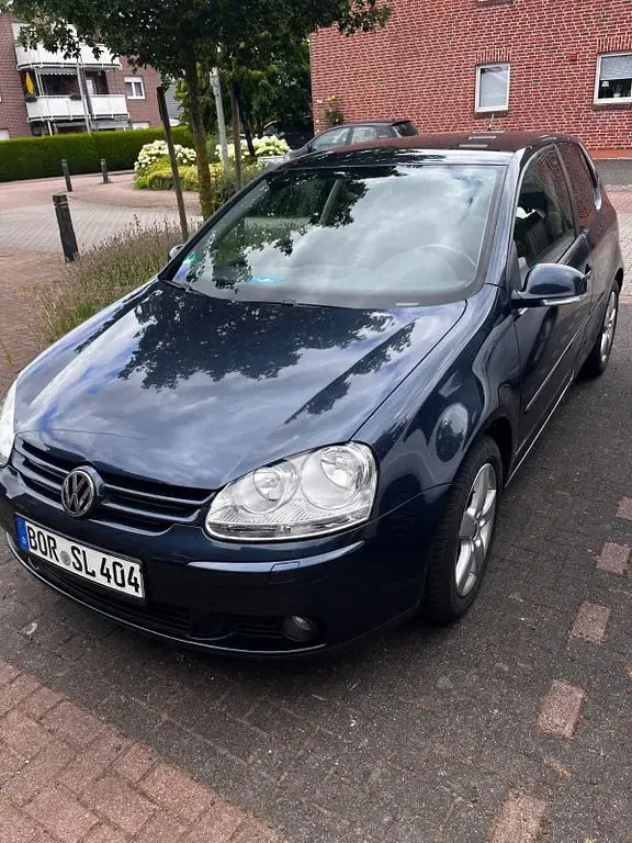 Gebraucht VW Golf VI United 80 PS (58 kW) 2008 Blau Kleinwagen