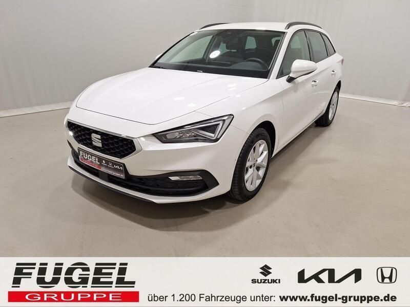 "candy" weiss Gebraucht 2021 Seat Leon ST Style Kombi | 19.999 € (Guter Preis) - Bild 1/4