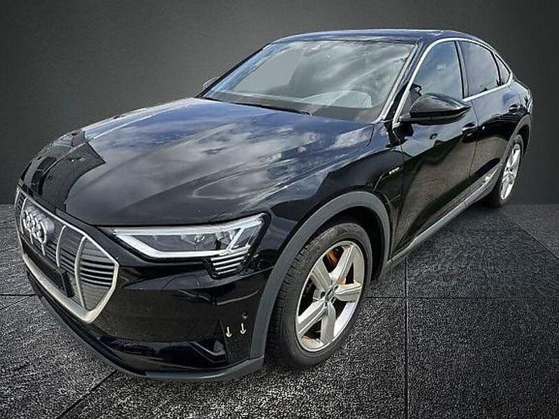 Schwarz Gebraucht 2021 Audi e-tron S-Line SUV | 27.229 € (Superpreis) - Bild 1/3