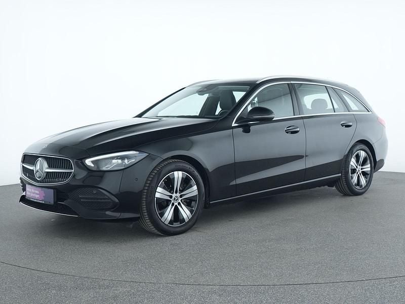 Schwarz Gebraucht 2024 Mercedes C200 Avantgarde Limousine | 31.325 € (Superpreis) - Bild 1/4