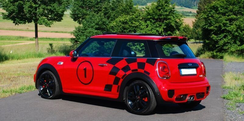 Rot Gebraucht 2016 Mini John Cooper Works Sport Kleinwagen | 16.550 € (Superpreis) - Bild 1/4