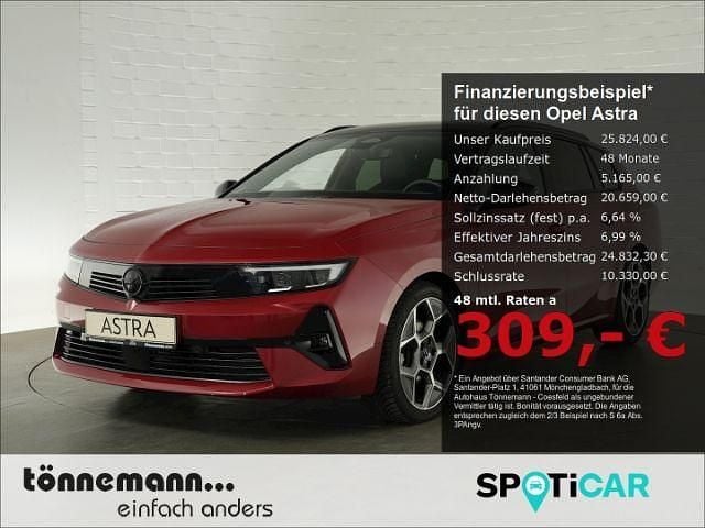 Rot Gebraucht 2024 Opel Astra Ultimate Kombi | 25.824 € (Guter Preis) - Bild 1/4