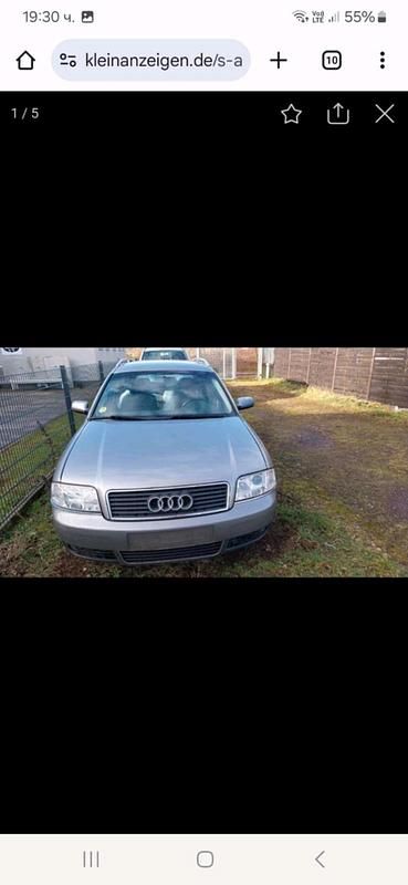 Grau Gebraucht 2002 Audi A6 Kombi | 550 € (Superpreis) - Bild 1/4