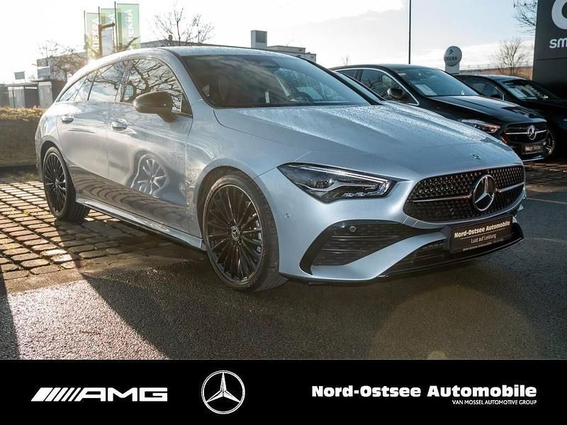 Gebraucht Mercedes CLA200 Shooting Brake AMG 163 PS (119 kW) 2025 Metalliclack hightechsilber Kombi