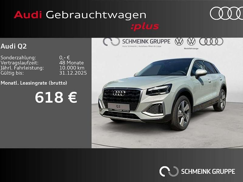 Tausilber metallic Gebraucht 2025 Audi Q2 Advanced Plus SUV | 46.480 € - Bild 1/1