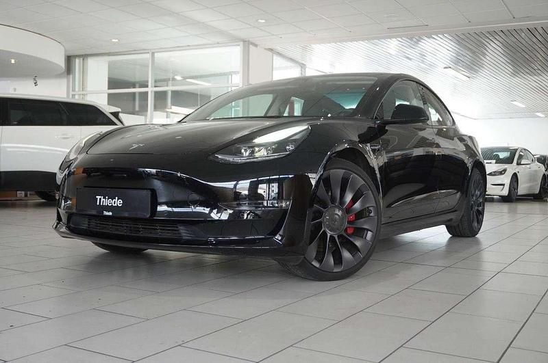 Gebraucht Tesla Model 3 Performance 461 kW (627 PS) 2021 Solid black Limousine