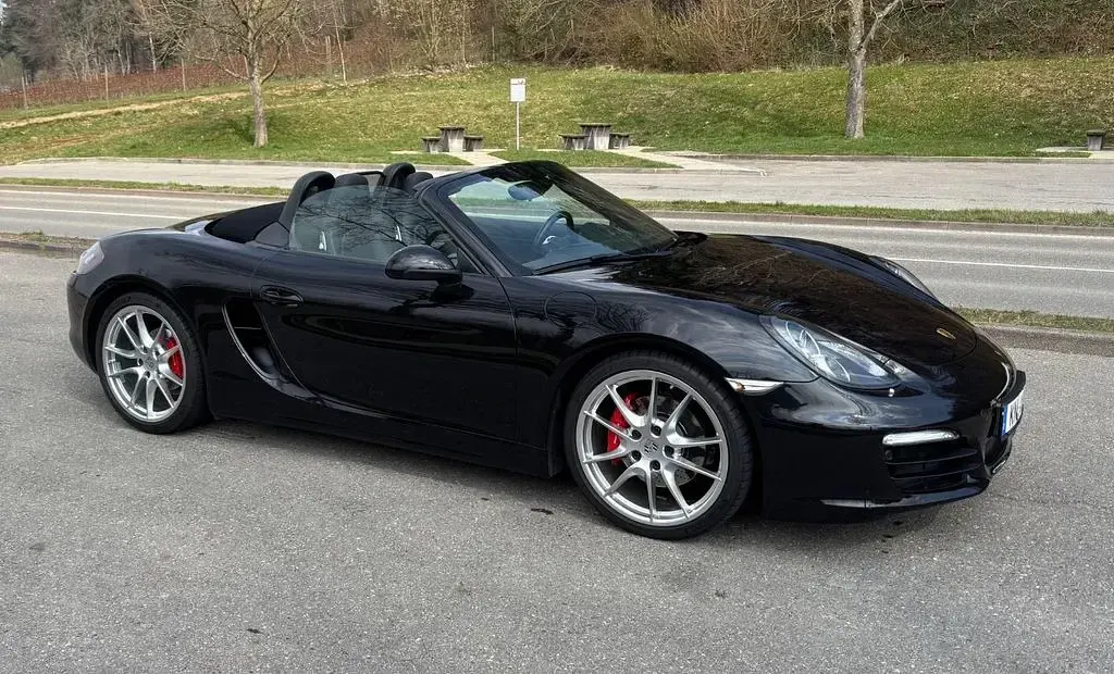 Second-hand Porsche Boxster 315 CP (231 kW) 2013 Negru Cabrio