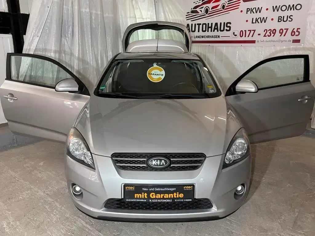 Gebraucht Kia ProCeed Edition 7 125 PS (91 kW) 2008 Silber Kleinwagen