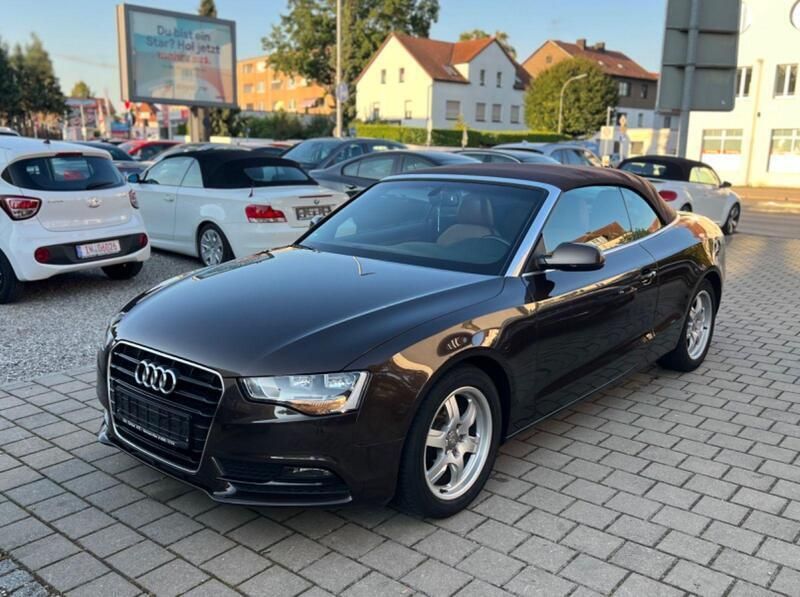 Braun Gebraucht 2012 Audi A5 Cabriolet Sport Cabrio | 14.299 € (Guter Preis) - Bild 1/4