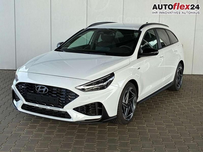 Serenity white Neu 2025 Hyundai i30 N Line Kombi | 28.950 € (Fairer Preis) - Bild 1/4