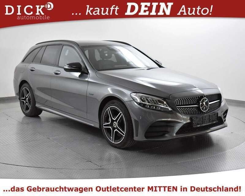 Selenitgrau met. Gebraucht 2021 Mercedes C300 AMG line Kombi | 21.450 € (Guter Preis) - Bild 1/4