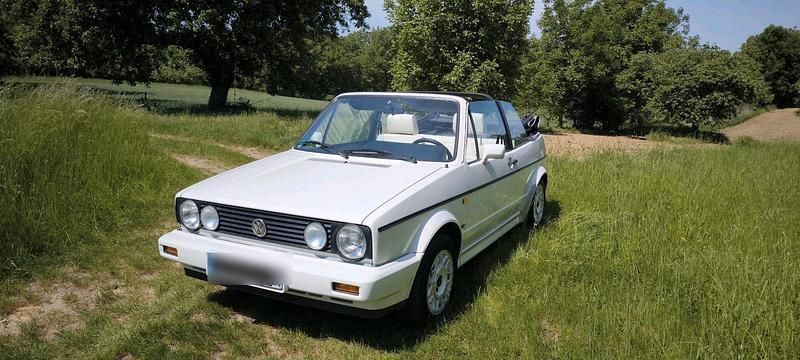 Weiß Gebraucht 1991 VW Golf Cabriolet Cabrio | 18.300 € - Bild 1/4