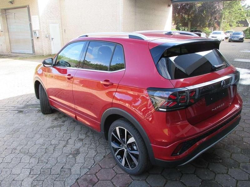 Gebraucht VW T-Cross R-line 150 PS (110 kW) 2024 Kingsredmetallic (rot) SUV