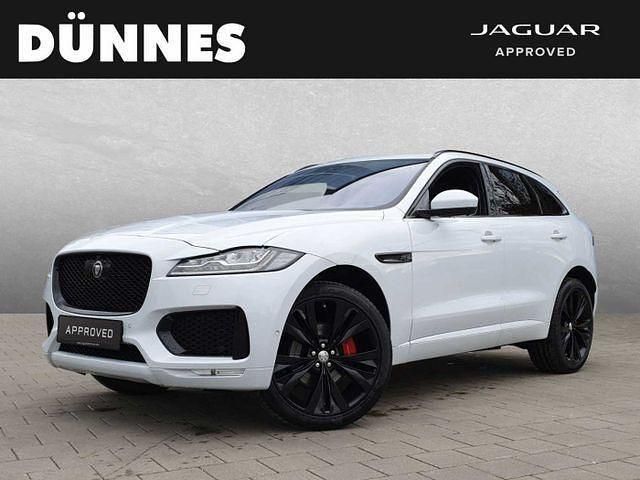 Glacier white metalic Gebraucht 2017 Jaguar F-Pace S SUV | 35.780 € - Bild 1/4