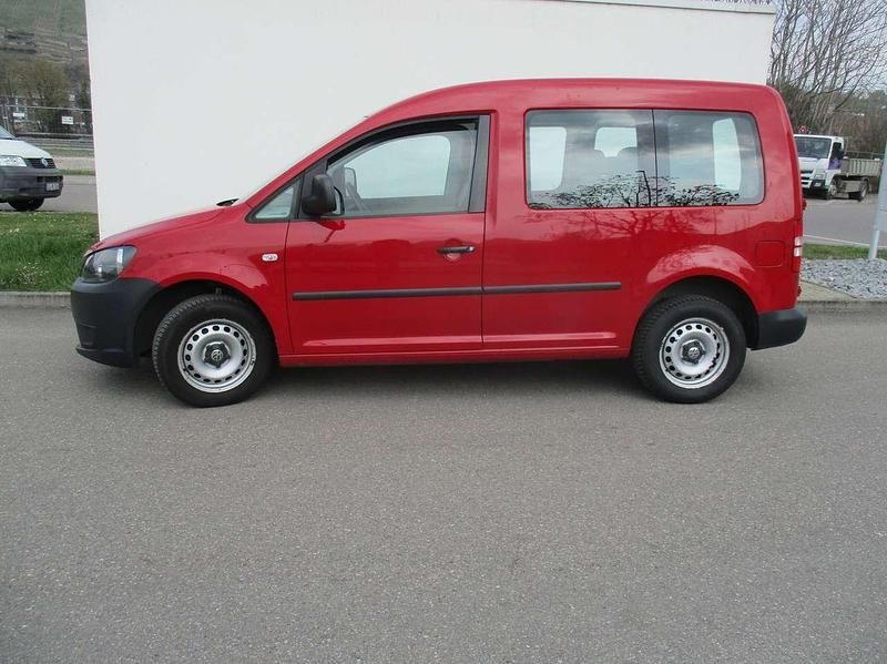 Gebraucht VW Caddy 105 PS (77 kW) 2012 Rot Van / Kleinbus