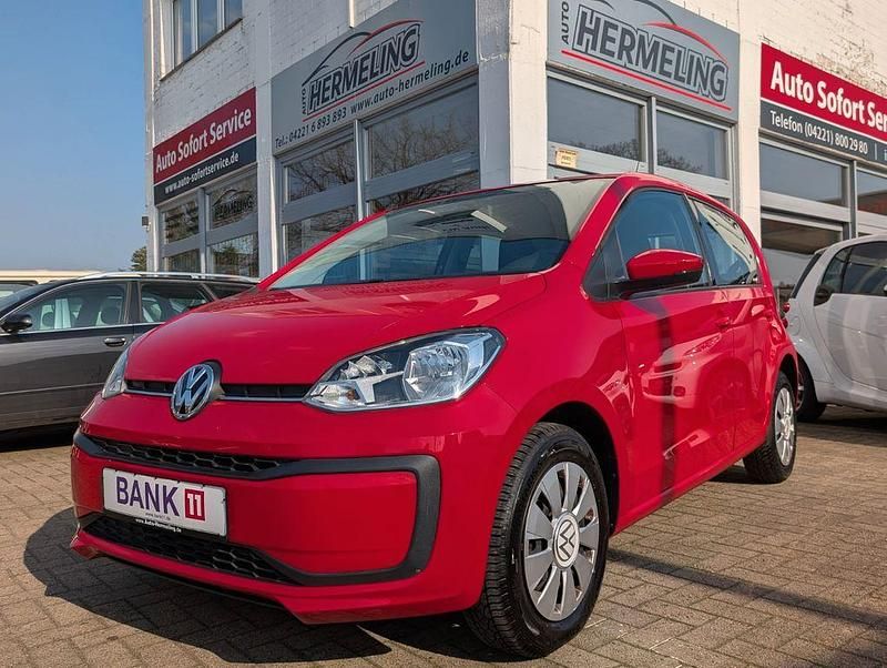 Gebraucht VW up! move up! 60 PS (44 kW) 2017 Rot Kleinwagen