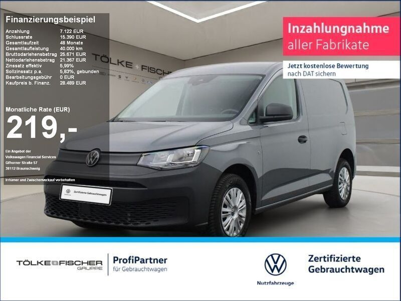 Grau Gebraucht 2024 VW Caddy Van / Kleinbus | 28.489 € (Fairer Preis) - Bild 1/4