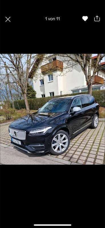 Schwarz Gebraucht 2015 Volvo XC90 Inscription SUV | 29.700 € (Teuer) - Bild 1/4