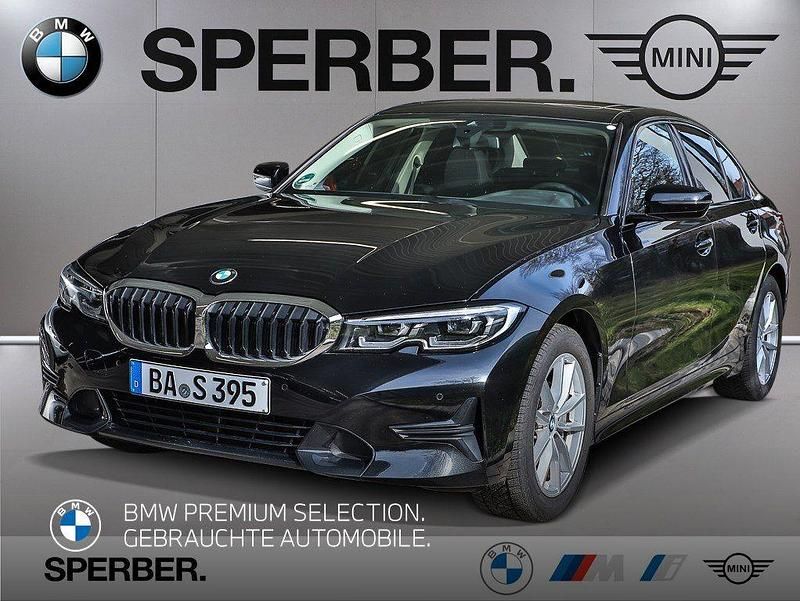 Schwarz Gebraucht 2022 BMW 330 Sport Line Limousine | 33.700 € (Guter Preis) - Bild 1/4