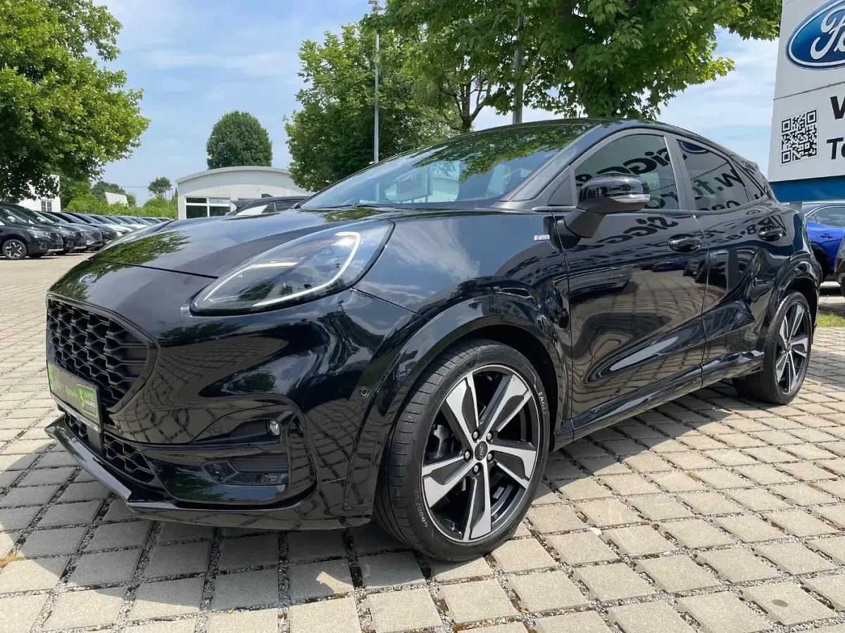 Gebraucht Ford Puma ST-Line X 155 PS (114 kW) 2022 Obsidianschwarz metallic SUV